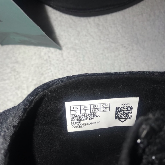 Toms Loren Style Women’s Black Bootie Size 5 - Picture 3 of 5